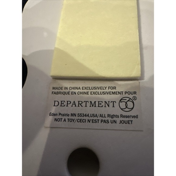 Vintage Pawprints Dog Leash Holder Department 56 NIB Read - Picture 4 of 7